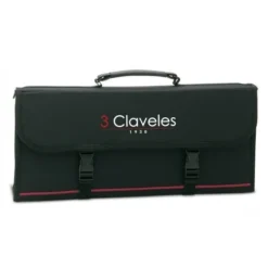 3 Claveles Empty Knife Bag With Space For 17 Kitchen Knives And Accessories