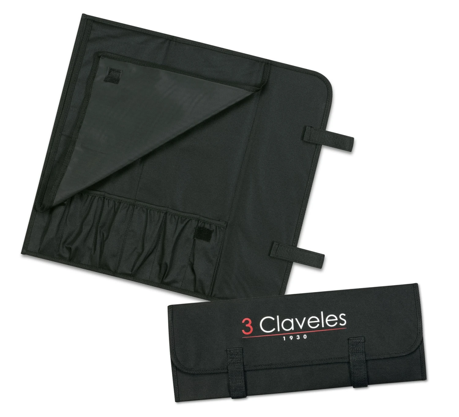3 Claveles Empty Knife Bag With Space For 6 Kitchen Knives 1 3 Claveles Empty Knife Bag With Space For 6 Kitchen Knives