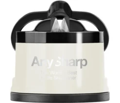 AnySharp PRO White Manual Knife Sharpener - The World's Best Knife Sharpener