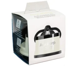 AnySharp PRO White Manual Knife Sharpener - The World's Best Knife Sharpener -Sabatier Sales Store anysharp pro white manual knife sharpener 4