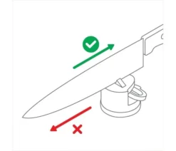 AnySharp Professional Red Manual Sharpener - The World's Best Knife Sharpener 11 AnySharp Professional Red Manual Sharpener - The World's Best Knife Sharpener -Sabatier Sales Store anysharp professional red knife sharpener 5