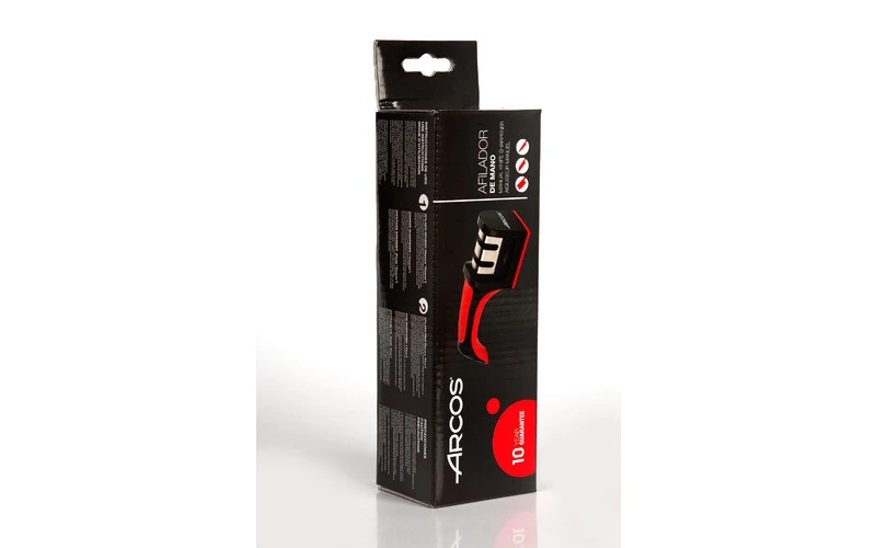 Arcos 2-Stage Manual Knife Sharpener : Tungsten And Ceramic Rods 3 Arcos 2-Stage Manual Knife Sharpener : Tungsten And Ceramic Rods - Image 3