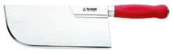 Au Nain Straight Back Butcher Cleaver 26cm - Red Handle