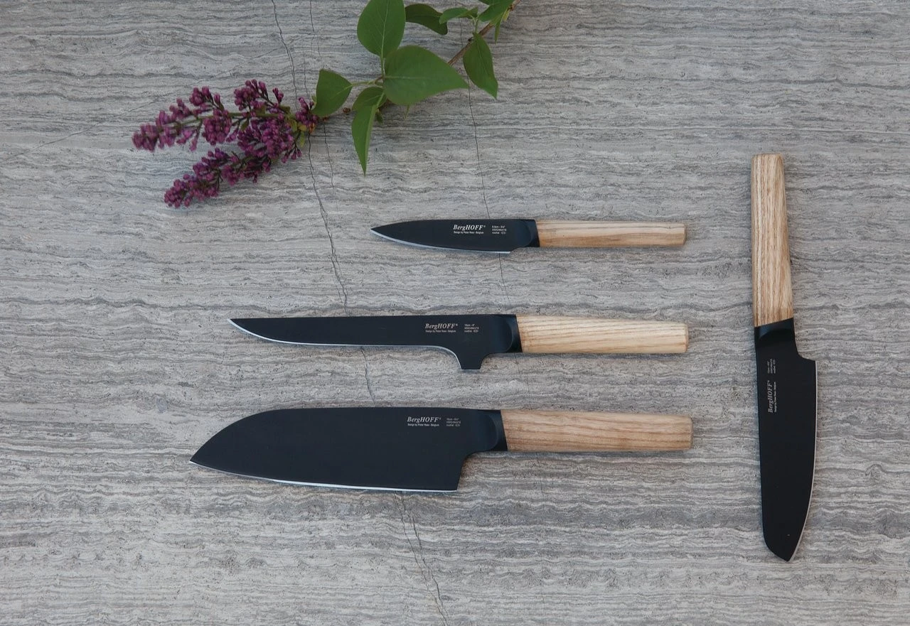 BergHOFF Ron Titan Ash Wood Boning Knife 15cm - Black Titanium Coating 7 BergHOFF Ron Titan Ash Wood Boning Knife 15cm - Black Titanium Coating - Image 7