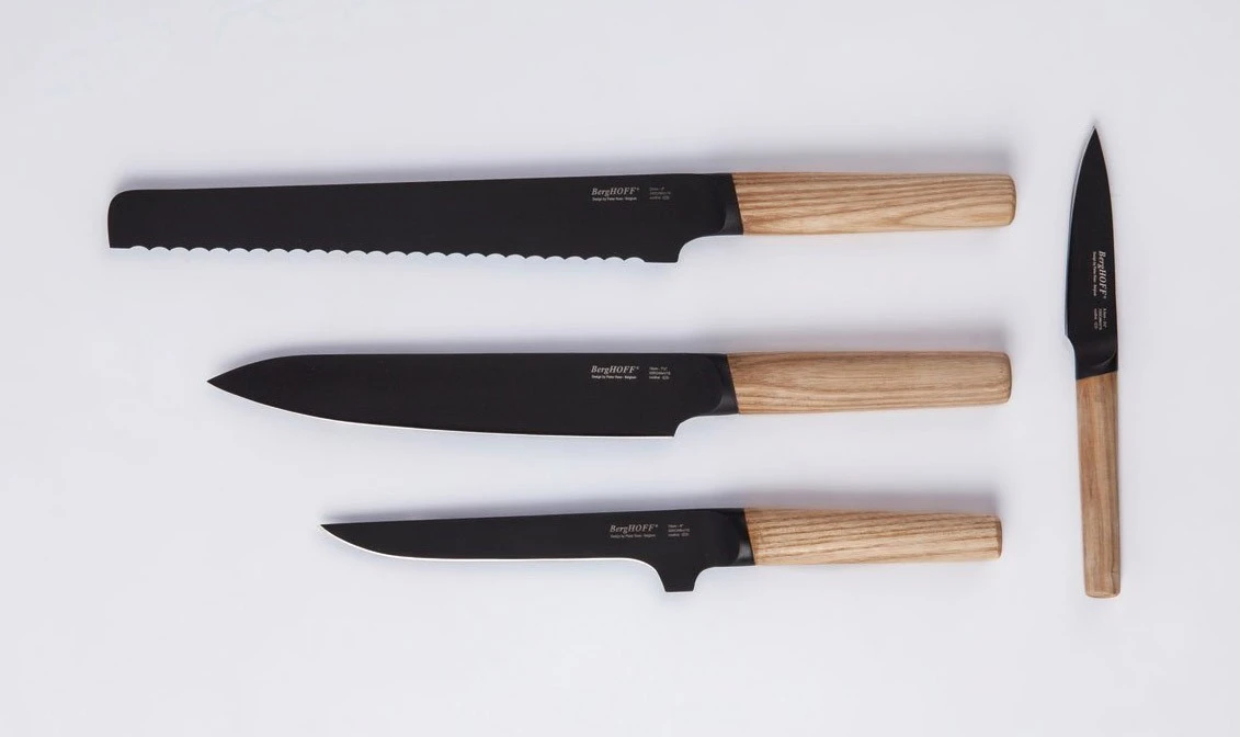 BergHOFF Ron Titan Ash Wood Carving Knife 19cm - Black Titanium Coating 5 BergHOFF Ron Titan Ash Wood Carving Knife 19cm - Black Titanium Coating - Image 5