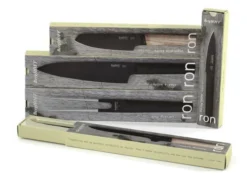 BergHOFF Ron Titan Ash Wood Santoku Knife 16cm - Black Titanium Coating 7 BergHOFF Ron Titan Ash Wood Santoku Knife 16cm - Black Titanium Coating -Sabatier Sales Store berghoff ron titan ash wood santoku knife 16cm black titanium coating 3