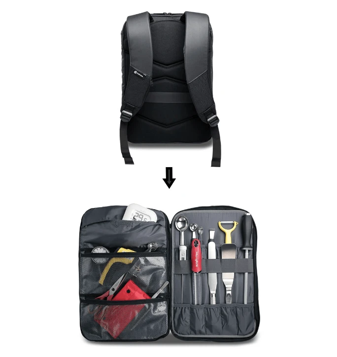 Chefcase Professional Backpack For Kitchen Knives And Accessories 7 Chefcase Professional Backpack For Kitchen Knives And Accessories - Image 7