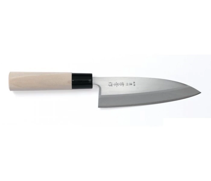 Chroma Haiku Home Deba Knife 16.5cm - Honoki Wood Handle 1 Chroma Haiku Home Deba Knife 16.5cm - Honoki Wood Handle