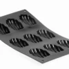 De Buyer Moul'flex 9-Hole Madeleine Mould