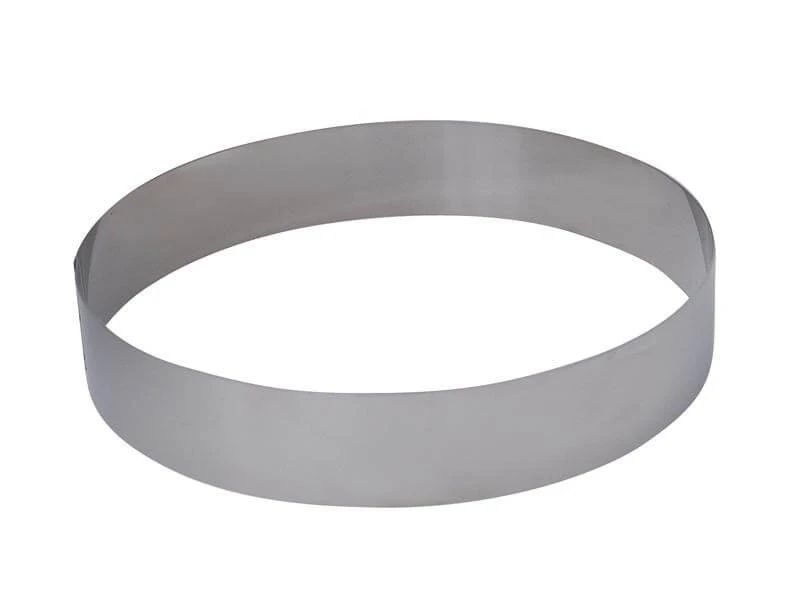 DE BUYER Stainless Steel Cake Ring 24cm 1 DE BUYER Stainless Steel Cake Ring 24cm