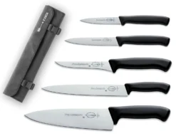 DICK Pro Dynamic 5-piece Knife Set With Roll Bag