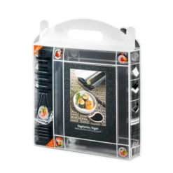 Easy Sushi - Sushi Maker 3.5cm Diameter With Traction Sheet + Recipe Book -Sabatier Sales Store easy sushi sushi maker 35cm diameter recipe book 3