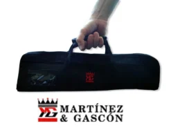 Empty Knife Roll Bag With Space For 4 Kitchen Tools - Martinez & Gascon