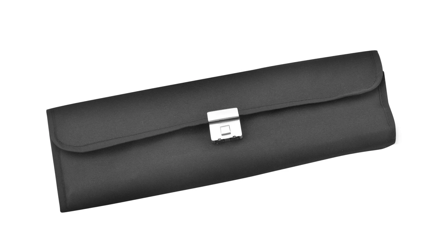 Empty Knife Wallet With A Combination Lock - 4 Slots For Kitchen Knives 1 Empty Knife Wallet With A Combination Lock - 4 Slots For Kitchen Knives