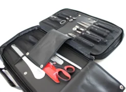 Fischer Professional Knife Bag With 20 Knives And Accessories -Sabatier Sales Store fischer 20 piece professional knife bag 6