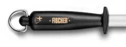 FISCHER Butcher's Diamond Sharpening Steel With Hard Chromium Coating 27cm -Sabatier Sales Store fischer butcher diamond sharpening steel hard chromium coating 27cm 2