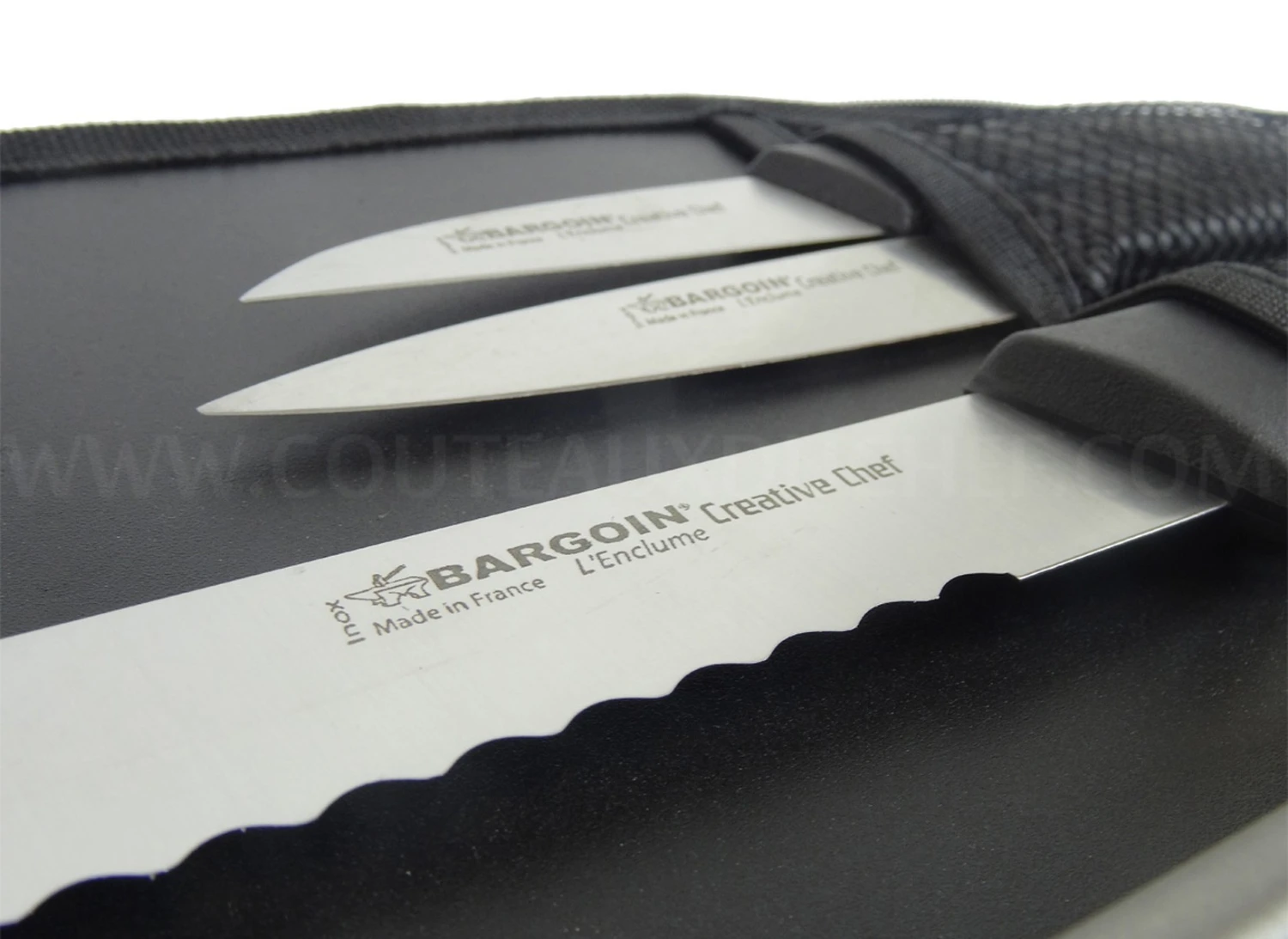 FISCHER Creative Chef Profesional Knife Bag With 6 Knives + 1 Sharpener Steel 9 FISCHER Creative Chef Profesional Knife Bag With 6 Knives + 1 Sharpener Steel - Image 9