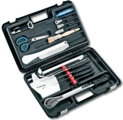 Fischer Professional Knife Case With 24 Knives And Accessories