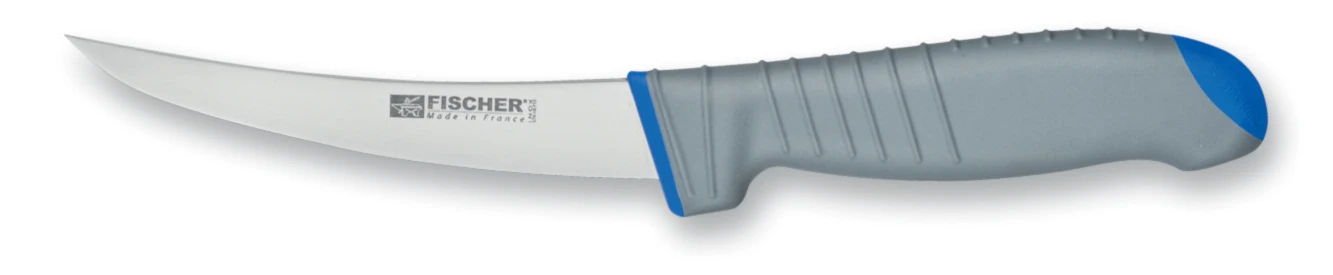 Fischer Sandvik Boning Knife Rigid Blade 13cm With Bi-material Handle 1 Fischer Sandvik Boning Knife Rigid Blade 13cm With Bi-material Handle
