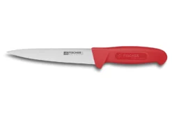 Fischer Sticking Knife 17cm Red Handle