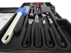 FISCHER Student's Tool Case With 18 Kitchen Tools + 1 Scale + 1 Padlock -Sabatier Sales Store fischer student tool case 18 kitchen tools 5