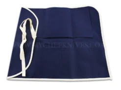 Japanese Canvas Roll Bag For 6 Knives - Blue