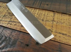 Jikko Tokusei Japanese Usuba Knife 16.5cm Nihon Steel Blade, Magnolia Wood Handle -Sabatier Sales Store jikko tokusei japanese usuba knife 16cm nihon steel blade magnolia handle 4