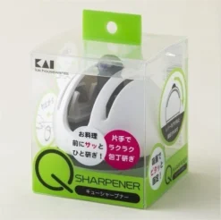 KAI Q Sharpener With Double Millstone + Suction Cup -Sabatier Sales Store kai q sharpener with double millstone suction cup 2