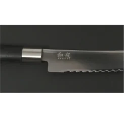 KAI Wasabi Black Bread Knife 23cm -Sabatier Sales Store kai wasabi black bread knife 23cm 2