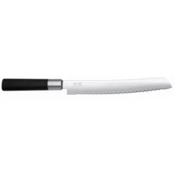 KAI Wasabi Black Bread Knife 23cm