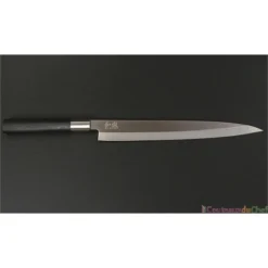 KAI Wasabi Black Yanagiba Knife 24cm -Sabatier Sales Store kai wasabi black yanagiba knife 24cm 2