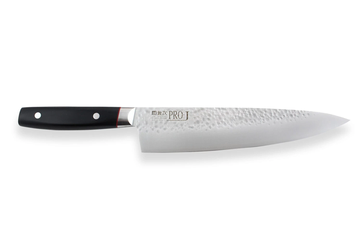 Kanetsugu Pro-J Chef Knife Hammered Blade 23cm 1 Kanetsugu Pro-J Chef Knife Hammered Blade 23cm