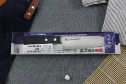 Kanetsugu Rev 21 Santoku Knife Micro-serrated Blade 13.5cm 17 Kanetsugu Rev 21 Santoku Knife Micro-serrated Blade 13.5cm -Sabatier Sales Store kanetsugu rev 21 santoku knife micro serrated blade 13cm 8