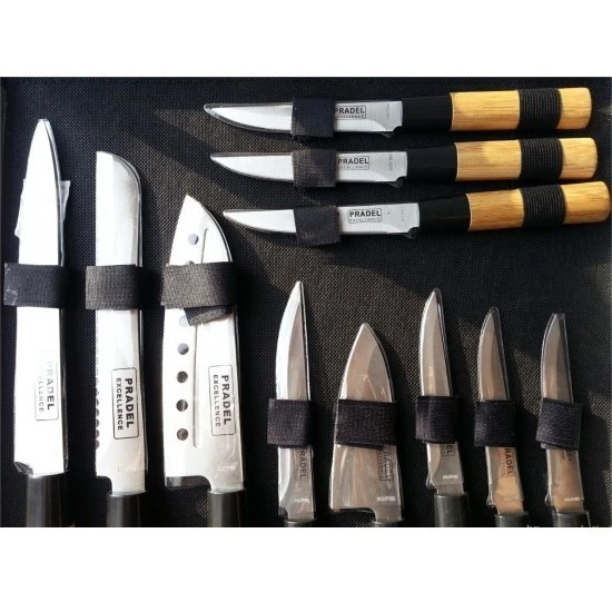 Pradel Excellence Knife Case With 11 Japanese-style Knives 3 Pradel Excellence Knife Case With 11 Japanese-style Knives - Image 3