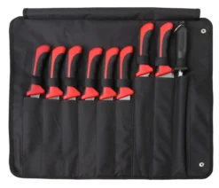 Pradel Excellence Cook's Roll Bag With 8 Kitchen Knives + 1 Sharpening Steel 7 Pradel Excellence Cook's Roll Bag With 8 Kitchen Knives + 1 Sharpening Steel -Sabatier Sales Store pradel excellence cook roll bag 8 kitchen knives 1 sharpening steel 2