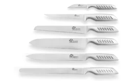Pradel Excellence Knife Bag With 9 Stainless Steel Knives -Sabatier Sales Store pradel excellence knife bag 9 stainless steel knives 5