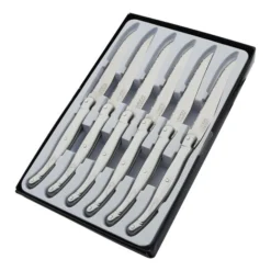 Pradel Laguiole Tribloc 6-piece Table Knife Set - Serrated Edges