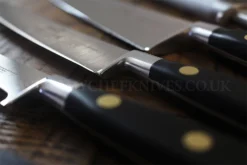 Sabatier Chef Knife Bag With 4 Knives And 1 Honing Steel - Stainless Steel Blades, POM Handles -Sabatier Sales Store sabatier chef knife bag 4 knives 1 honing steel stainless steel pom handles 8