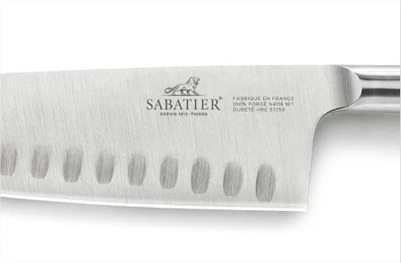 Sabatier Edonist Santoku Knife With Hollow Edge 18cm 2 Sabatier Edonist Santoku Knife With Hollow Edge 18cm - Image 2