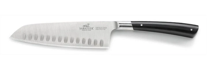 Sabatier Edonist Santoku Knife With Hollow Edge 18cm 1 Sabatier Edonist Santoku Knife With Hollow Edge 18cm