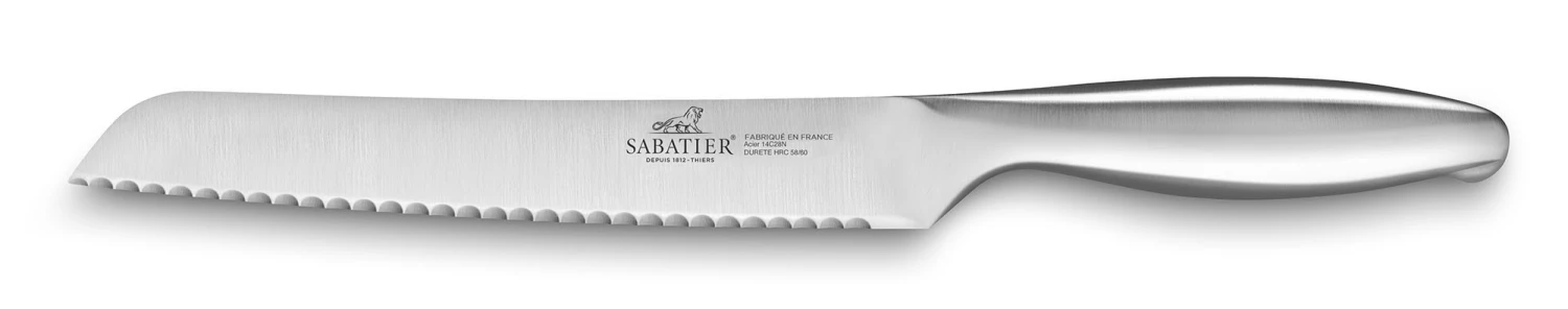Sabatier Fuso Nitro+ Bread Knife Serrated Blade 20cm Sandvik Stainless Steel 1 Sabatier Fuso Nitro+ Bread Knife Serrated Blade 20cm Sandvik Stainless Steel