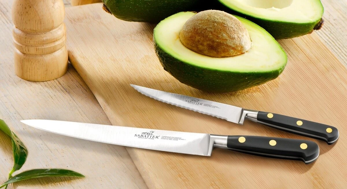 Sabatier Ideal 100% Forged Chef Knife 25cm With Brass Rivets 2 Sabatier Ideal 100% Forged Chef Knife 25cm With Brass Rivets - Image 2