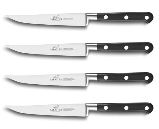 Sabatier Ideal 100% Forged 4-piece Steak Knife Set 13cm 1 Sabatier Ideal 100% Forged 4-piece Steak Knife Set 13cm