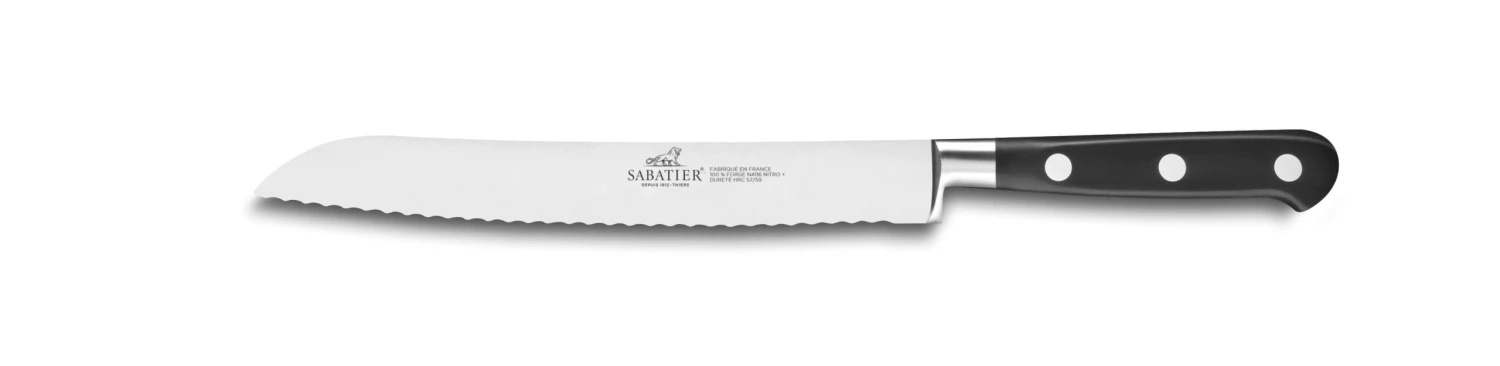 Sabatier Ideal 100% Forged Bread Knife With Serrated Blade 20cm 1 Sabatier Ideal 100% Forged Bread Knife With Serrated Blade 20cm