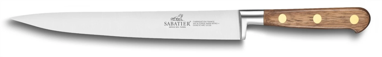 Sabatier Perigord Fillet Knife 20cm Walnut Wood Handle 1 Sabatier Perigord Fillet Knife 20cm Walnut Wood Handle