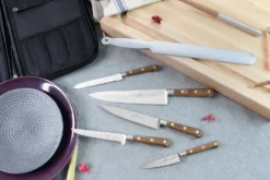 Sabatier Perigord Knife Bag With 5-piece Knife Set + 1 Sharpening Steel -Sabatier Sales Store sabatier perigord knife bag 5 piece knife set 1 sharpening steel 2