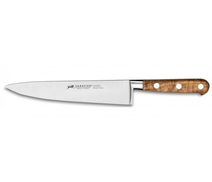 Sabatier Provençao Chef Knife 100% Forged Blade 20cm - Olive Wood Handle 1 Sabatier Provençao Chef Knife 100% Forged Blade 20cm - Olive Wood Handle
