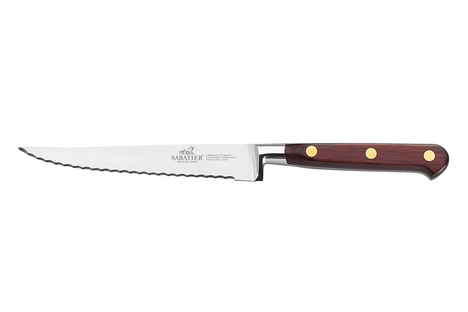 Sabatier Saveur Steak Knife 13cm - Micro-serrated Edge 1 Sabatier Saveur Steak Knife 13cm - Micro-serrated Edge