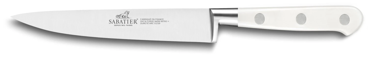 Sabatier Toque Blanche Flexible Fillet Knife 20cm 1 Sabatier Toque Blanche Flexible Fillet Knife 20cm