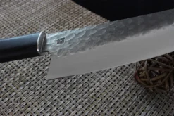 Shizu Hamono Yamato Hammered Deba Knife 16cm -Sabatier Sales Store shizu hamono yamato hammered deba knife 16cm 3